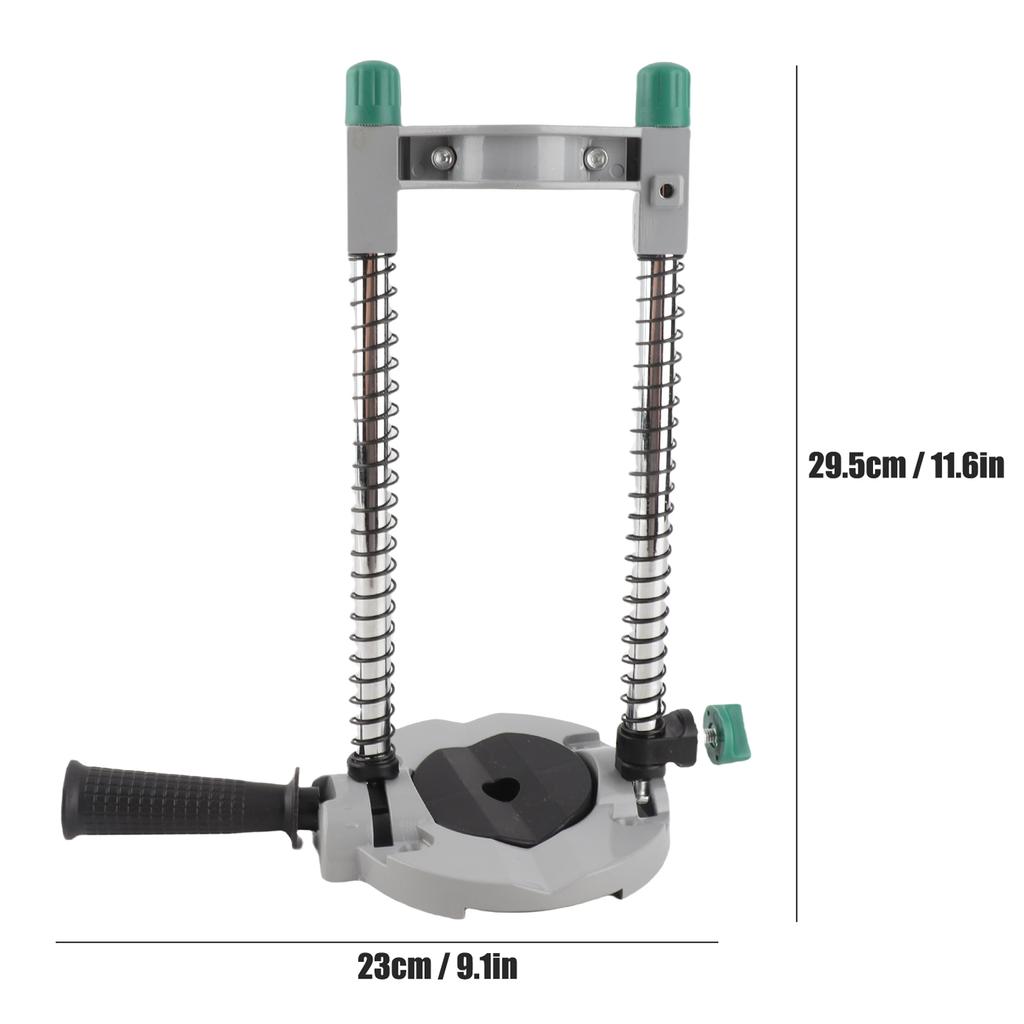 Mobile Drill Machine Stand 45° Adjustable Guide Rail Movable Drilling Auxiliary Tool