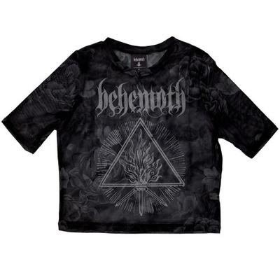 Behemoth Womens/Ladies Furor Divinus Mesh Crop Top