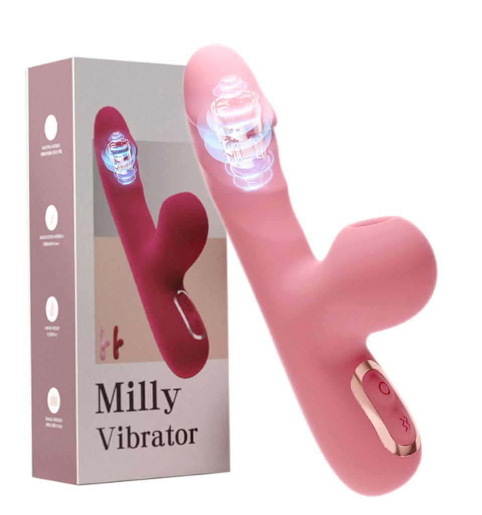 Vibrátor Sání Hřátí G-bod Vibrační Dildo Masážní přístroj Vibrátor Klitoris Sání Stimulátor Klitorisu Ženský Masturbátor Pro Ženy