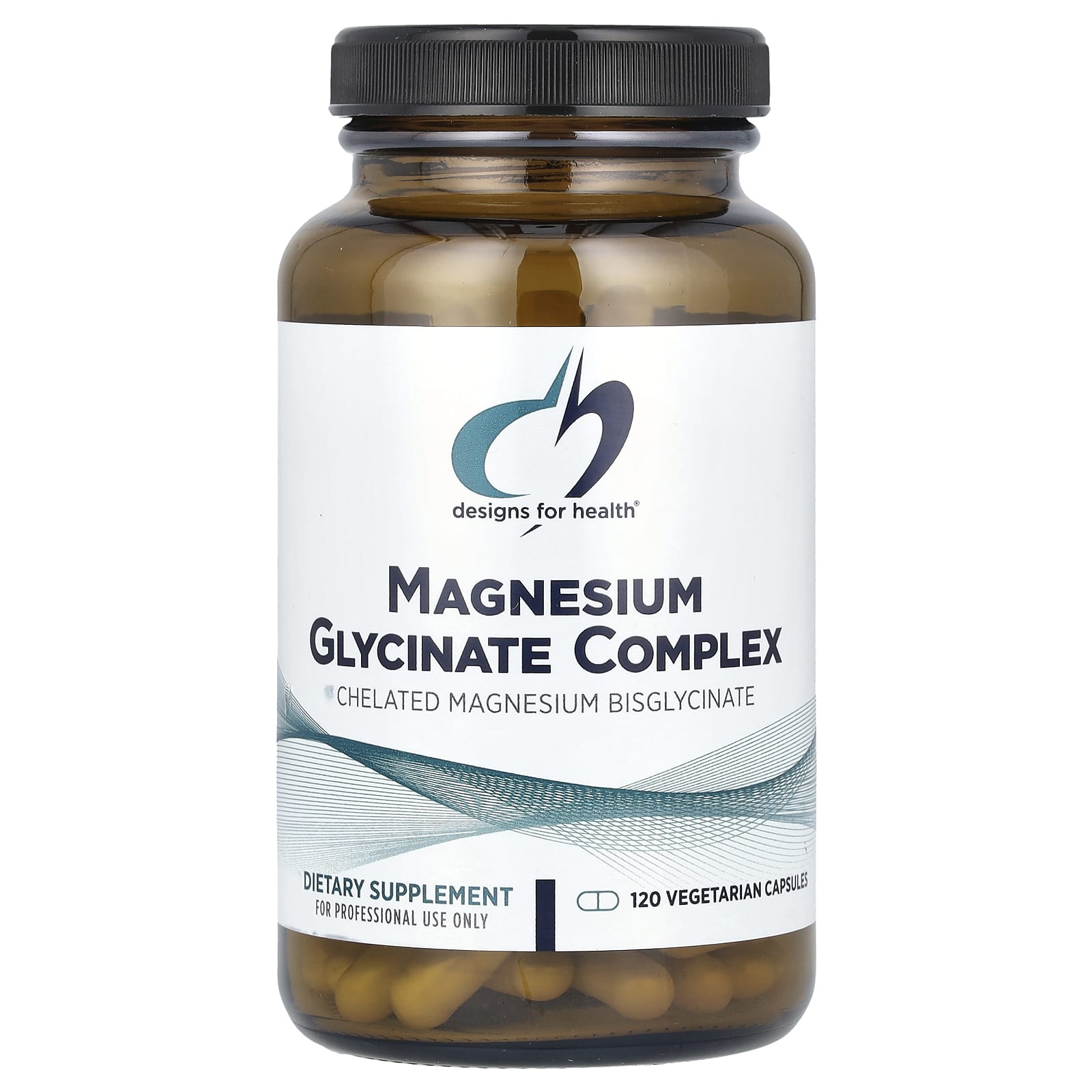 

Designs For Health, Magnesium Glycinate Complex, 120 Vegetarian Capsules