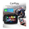 5 tums Bärbar Motorcykel GPS Navigation LCD-skärm Trådlös Android Auto Carplay IPX7 Vattentät Monitor Moto Car Play