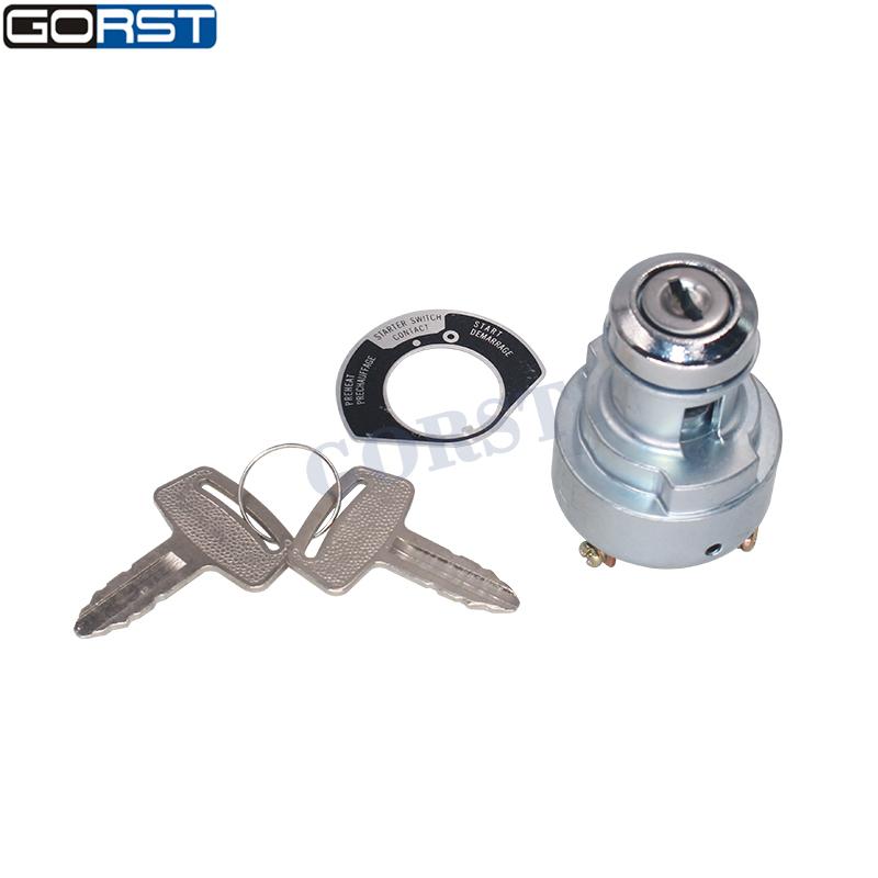 Ignition Starter Switch with Keys 1E013-63590 for Kubota Grasshopper 428D 928D 928D2 930D2 Diesel Engine Auto Part