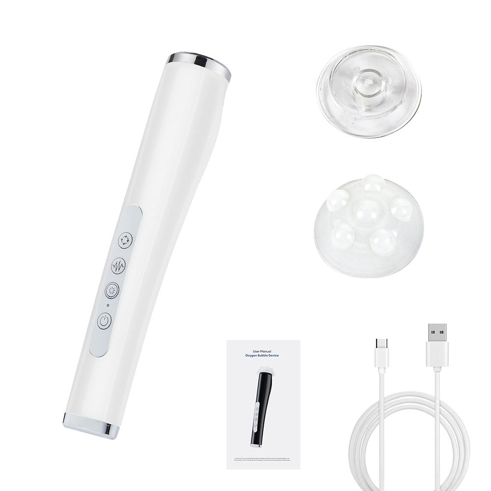 Foreverlily CO2 Bubble Pen Aqua Skin Face Cleansing SPA Beauty Device CO2 Pods Massager Portable Oxygen Bubble Facial Machine