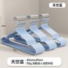 Non-Slip Coated Metal Suit Coat Hangers Heavy Duty Clothes Hangers Metal Shirt Jacket Hanger with Round Notches for Dress