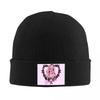 Karol G Heart Bichota Pink Knitted Hat Beanies Autumn Winter Hat Warm Casual Caps Unisex Women