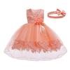 Prinsessenjurk voor Baby Meisjes Met Parels En Kant Voor Lente Zomer Herfst Winter