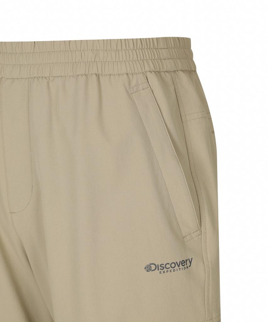 DISCOVERY EXPEDITION Men'S Prevona Woven Training Loose Tapered Cargo Pants (Beige)