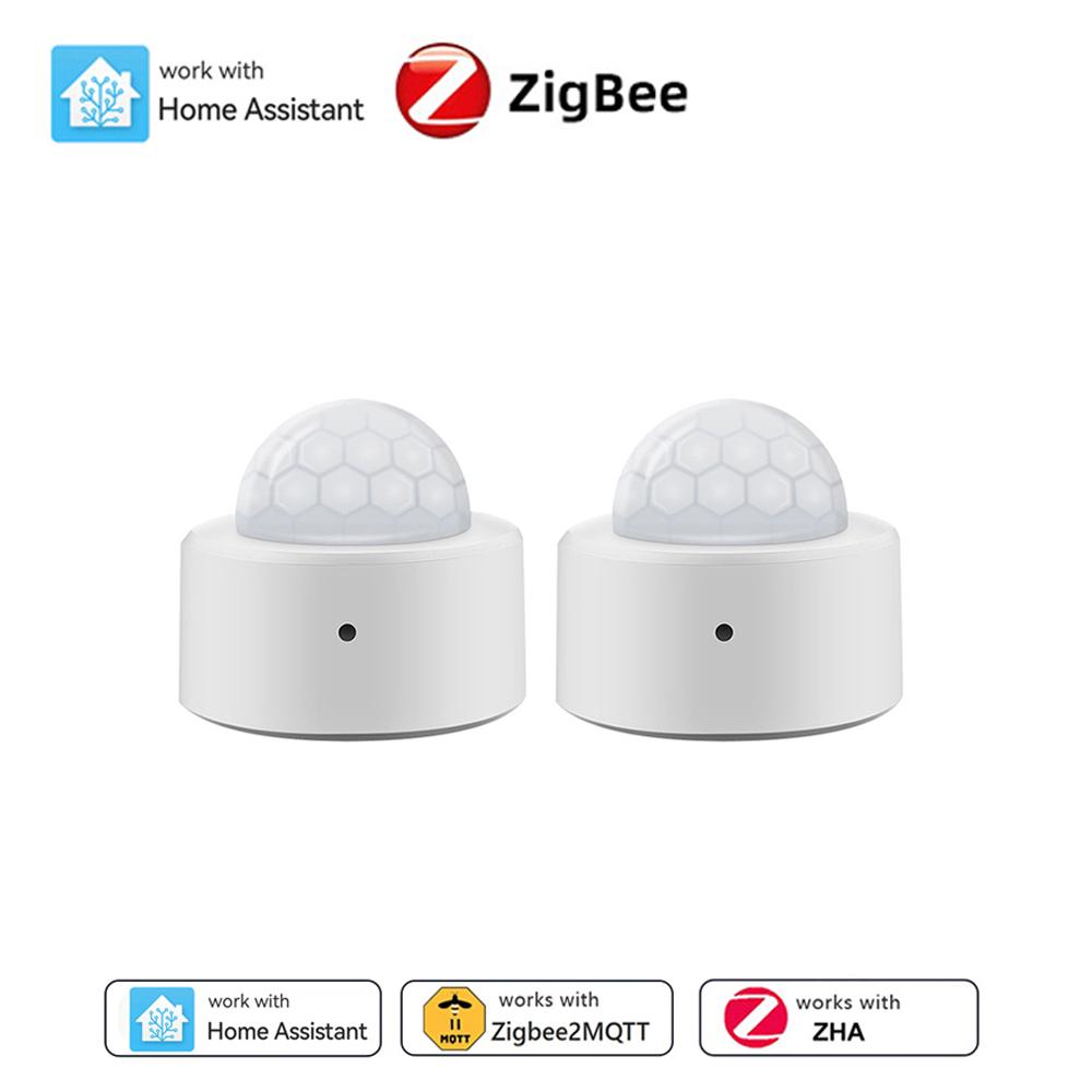 Home Assistant Zigbee Mini PIR Bewegingssensor Detector Passieve Infrarood Beveiligingsalarm Sensor Werkt Met EWelink Zigbee2MQTT