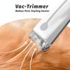 16000Pa Pet Grooming Vacuum & Blow Dryer Pet Shop Grooming Vacuum Kit Household High Velocity Hair Suction Device