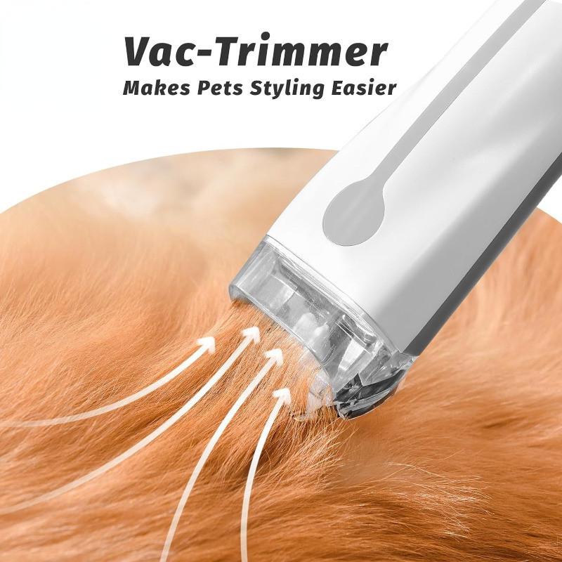 16000Pa Pet Grooming Vacuum & Blow Dryer Pet Shop Grooming Vacuum Kit Household High Velocity Hair Suction Device