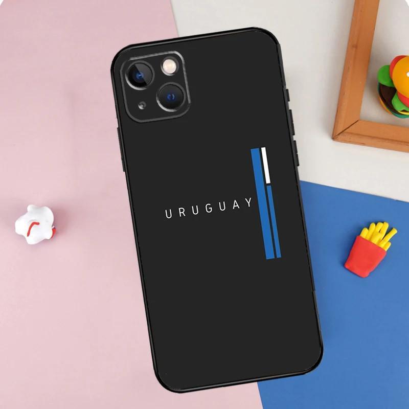 

Подходит для iPhone13ProMax, чехол для мобильного телефона с национальным флагом Уругвая iPhone 16 pro