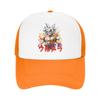 DDragon Ball Z Goku Trucker Caps Unisex Women Vintage  Hat Sun Caps Sun Caps Breathable Snapback Caps Mesh Baseball Caps Washable