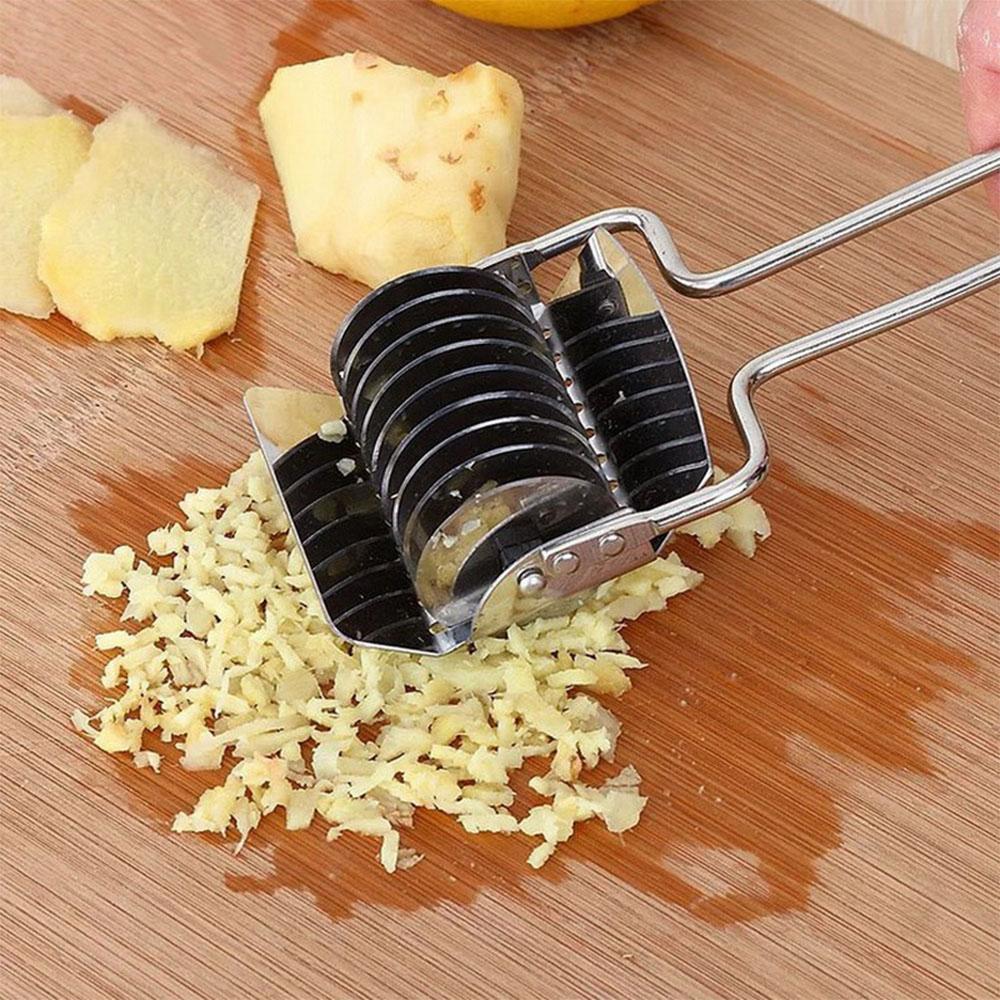 Multifunction Stainless Steel Pasta Wheel Cutter - Herb Mincer & Onion Chopper