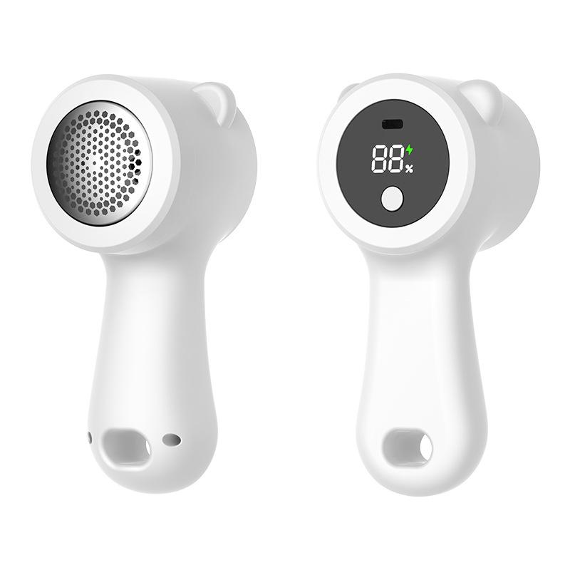 IQ Bear Rechargeable Hair Remover: 2-in-1 Digital Display Portable Trimmer for Household Use