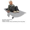 Baby Airplane Bed Foldable Anti-slip Strong Load Bearing Quick To Set Up Extra Fixing Strap Seat Extension Easy Storage