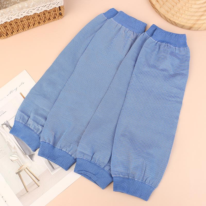 2Pairs Summer Cooling Arm Sleeves Sun Uv Protection Hand Cover Arm Warmers Running Fishing Cycling Basketball Sunscreen Sports S