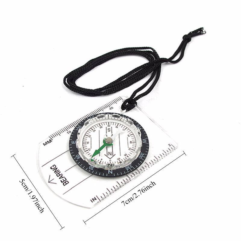 Outdoor Equipment Professional Multi-purpose Compass Map Scale Compass