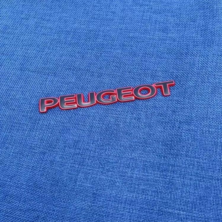 Alloy Car Rear Trunk Emblem Modified Sticker for Peugeot206 207 208 301 307 308 406 407 408 508 607 2008 3008 4008 5008 GT