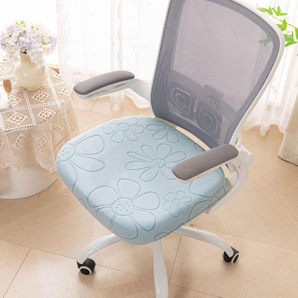 Jacquard Office Chair Seat Covers Universal Computer Chair Cove Dining Chair Cover  for All Seasons
