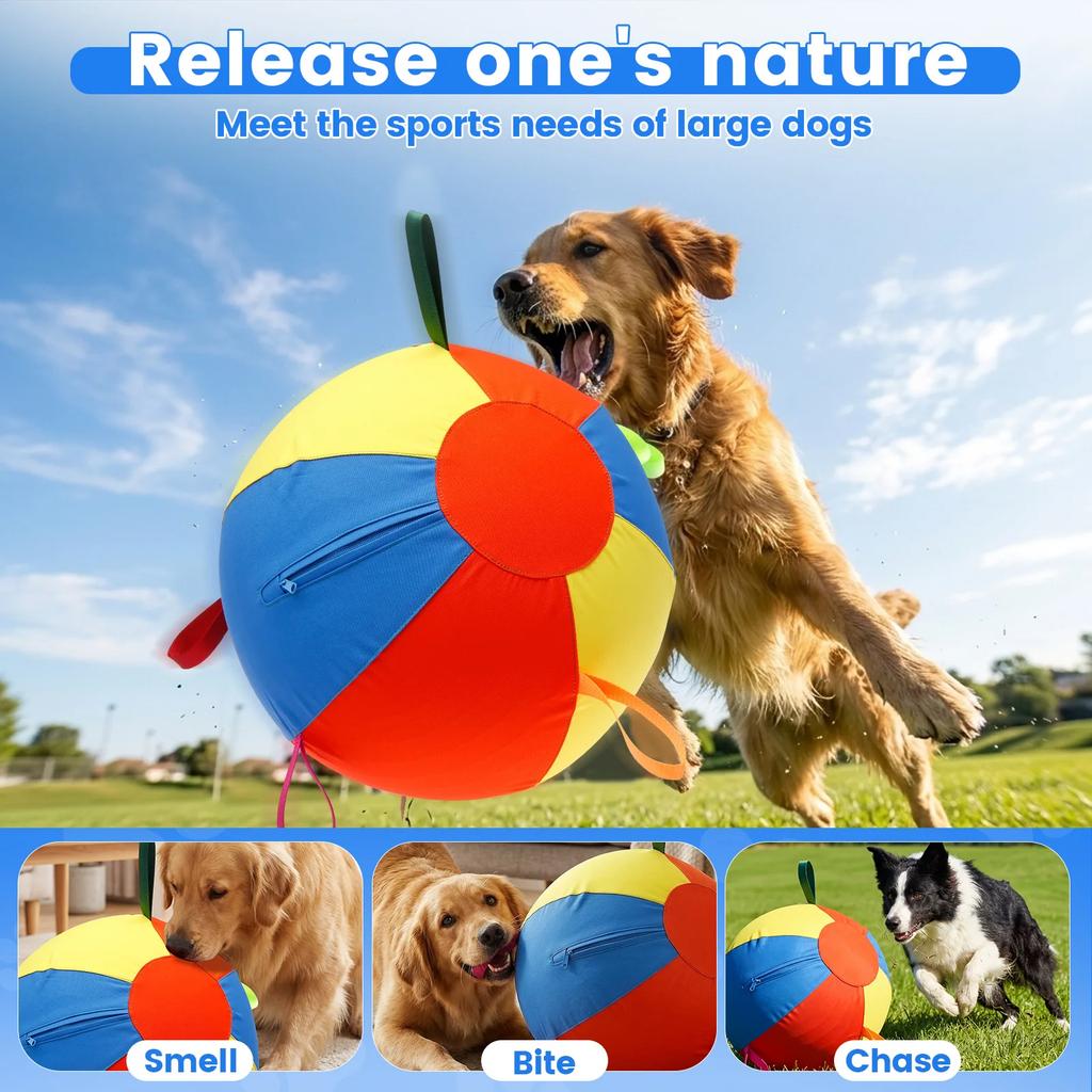 Dog Giant Toy Herding Ball Large Pet Outdoor Training Interactive Game for Horses Dogs Pet Exercise Play Exercise