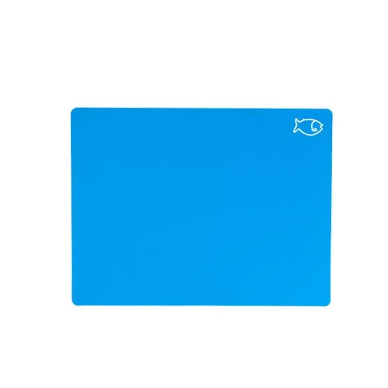 

2025 Flexible Cutting Boards, BPA Free Plastic Boards for Kitchen, Non Slip Cutting Mat for Meat and Vegetables with Food Icons небесно-голубой