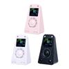 Small Vibrating Metronome Vibrating Quiet Metronome Rechargeable Beat Trainer Exercise Metronome Device ABS Texture