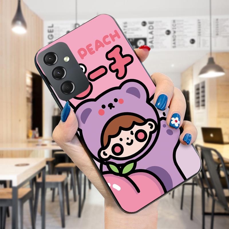 Painted Pattern Phone Case Shockproof Soft Silicone TPU Protective Phone Casing for Samsung Cover