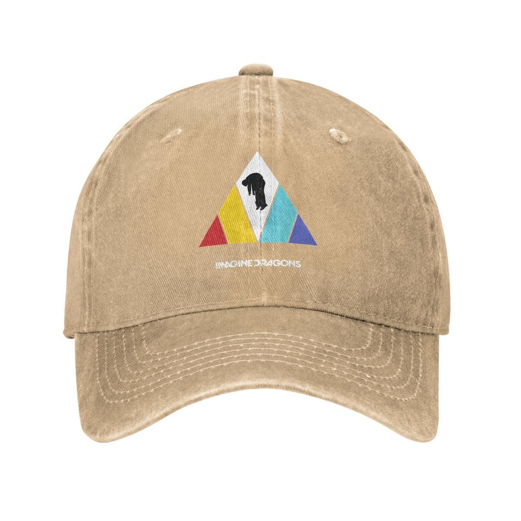 Imagine Dragons Evolve Album Baseball Cap Casual Distressed Washed Band Music Snapback Hat Unisex Outdoor Workouts Adjustable