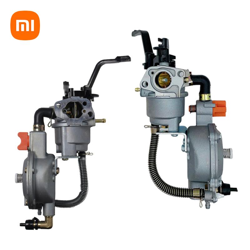 

Карбюратор Xiaomi Двухтопливный бензиновый генератор Карбюратор LPG, совместимый с бензином 170F GX160/200 8/9HP 2KW-6,5 кВт