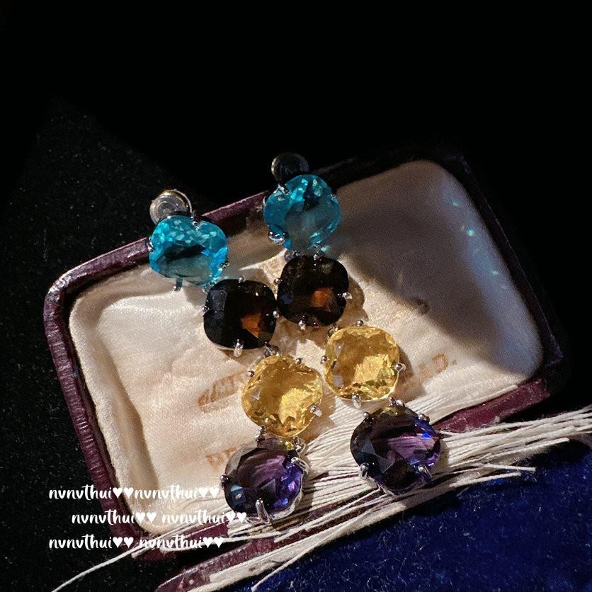 Concubine Rose Enamel Fan Pearl Brooch, Fog Enchantress Plated 18K Gold Bow Large Carat Zircon Brooch