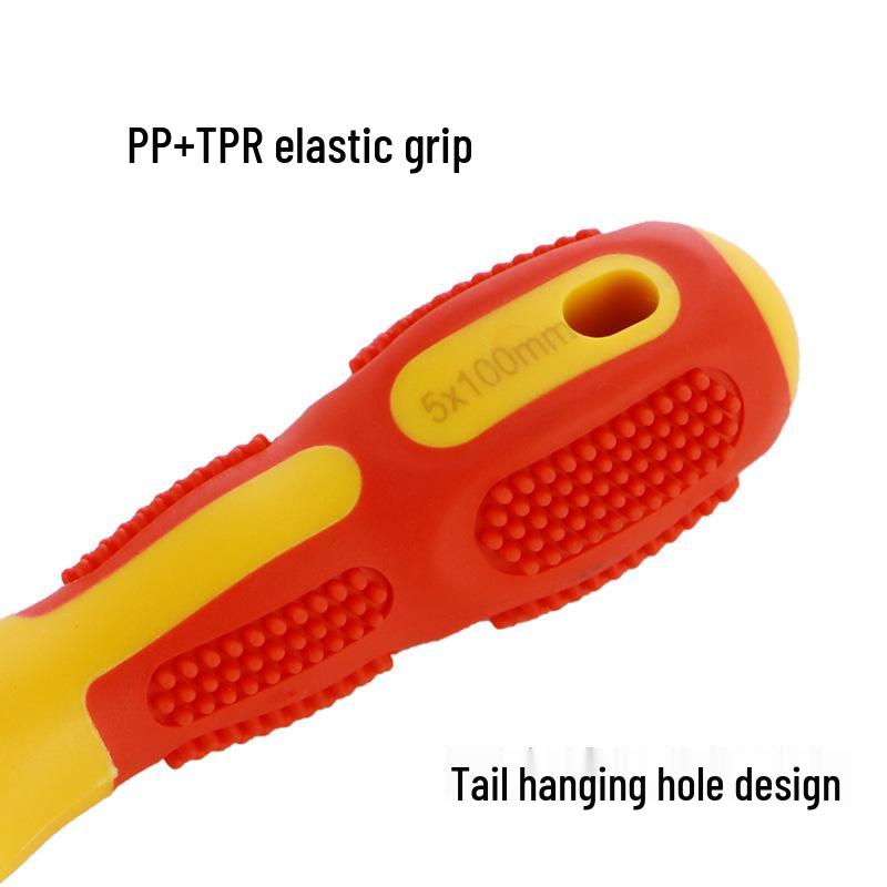 Devítidílná magnetická izolovaná sada šroubováků