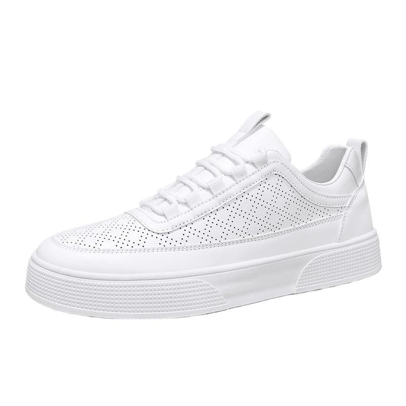 Spring men's shoes new breathable little white shoes men's trend versatile platform men's sports and leisure shoes board shoes