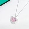 Pendant Necklaces Jewelry Heart Pendant Necklaces Chain Choker Necklaces Birthday Gifts Heart Necklaces Alloy Material