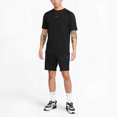 T Shirts Men's Black Crew Neck Moderate DC9063-010