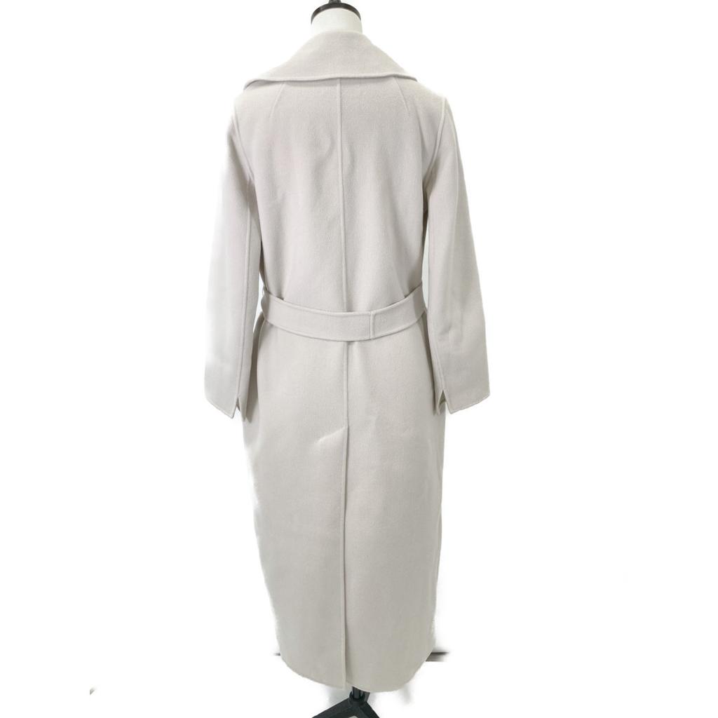 Max Mara In Good Condition 901614136 CUCITO AMANO Wool Coat 34 IvoryUsed