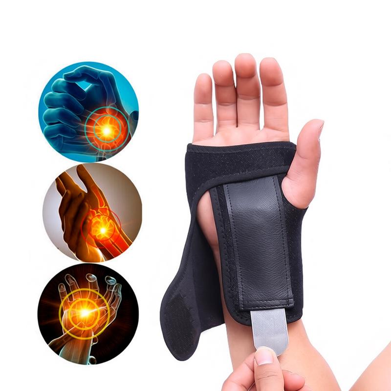 Cod Wrist Support Pain Relief Metal Wrist Brace Wrist Splint Adjustable Wrist Thumb Stabilizer Immobilizer Strap