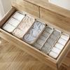 3/5 Grids Household Storage Case, Practical Plastic Organizer To Sort Socks and Underwear, Great for Drawers and Desktops