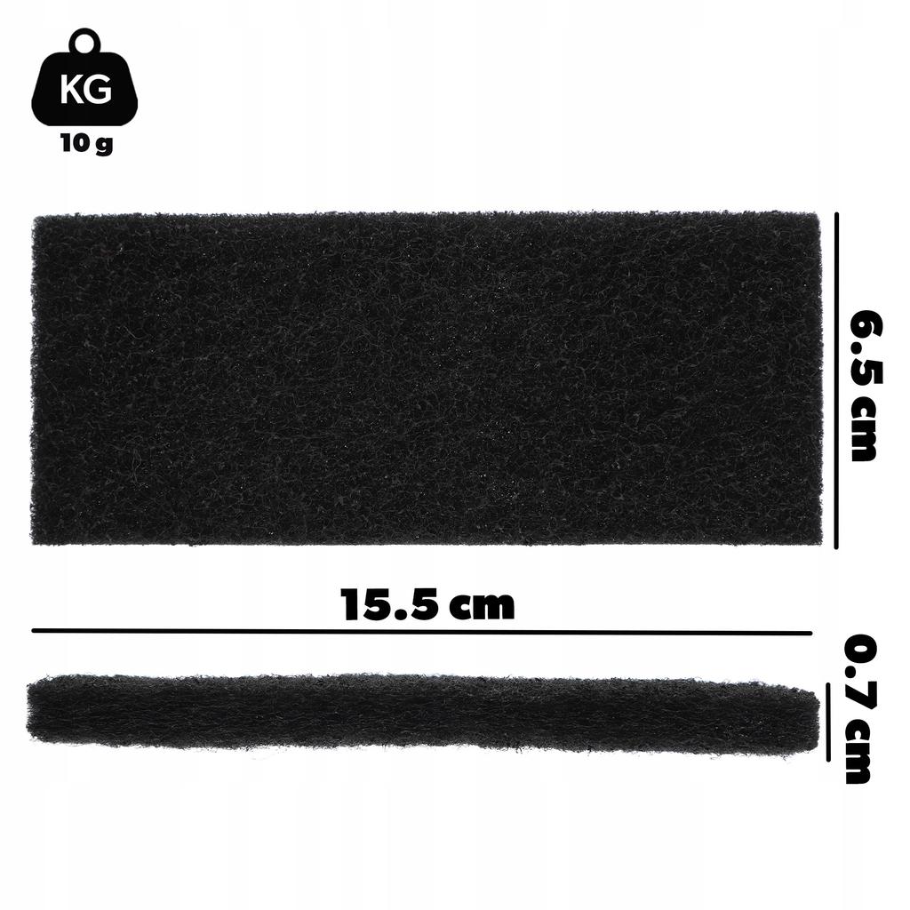 KADAX 3x Universal Carbon Filter For Trash Can Odor Absorber