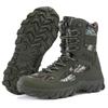 Herren High Top Taktische Stiefel Rutschfest Verschleißfest Outdoor Wüsten Kampf Wanderschuhe