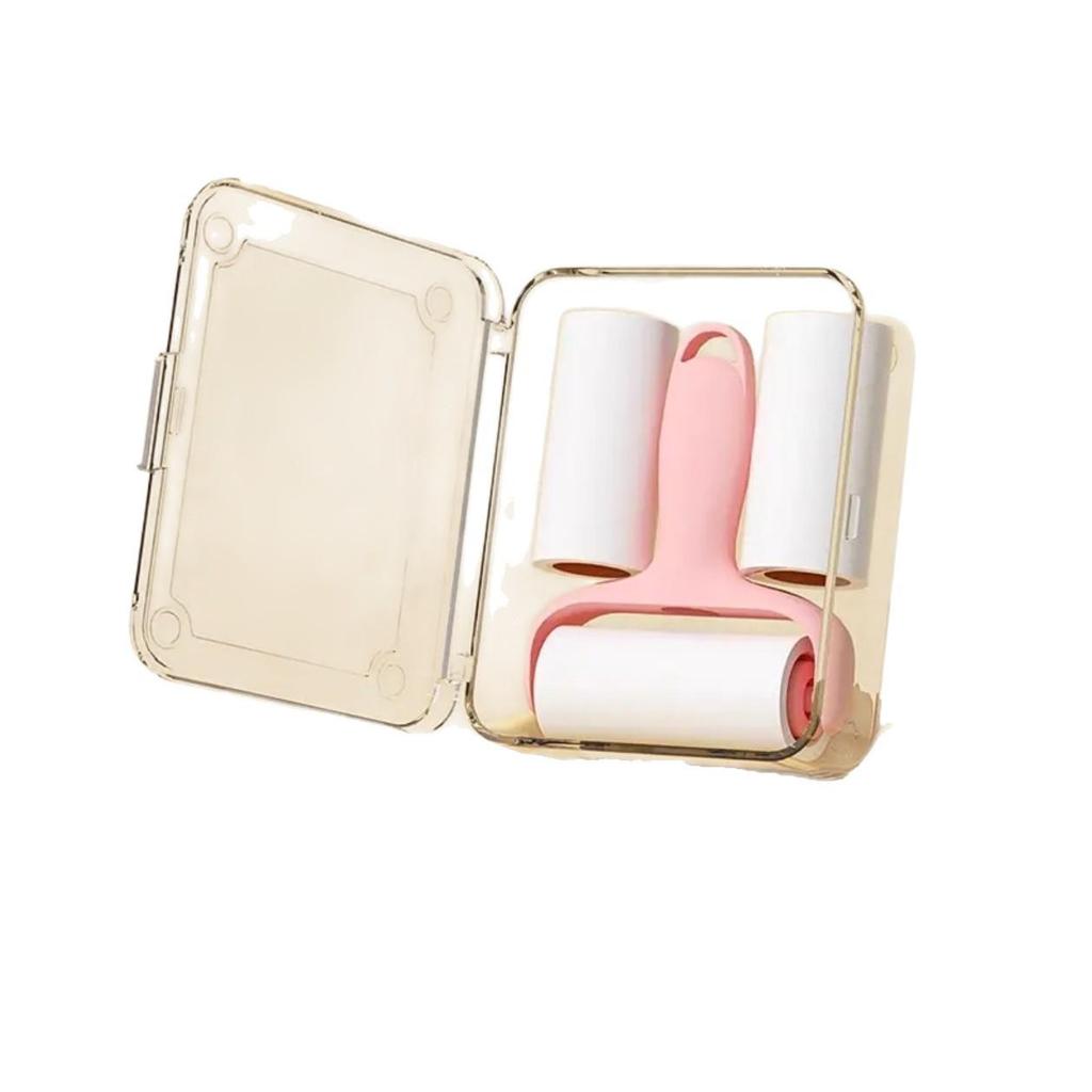 Compact Lint Roller Refill Sheets - Portable Brush for Pet Hair and Lint Removal