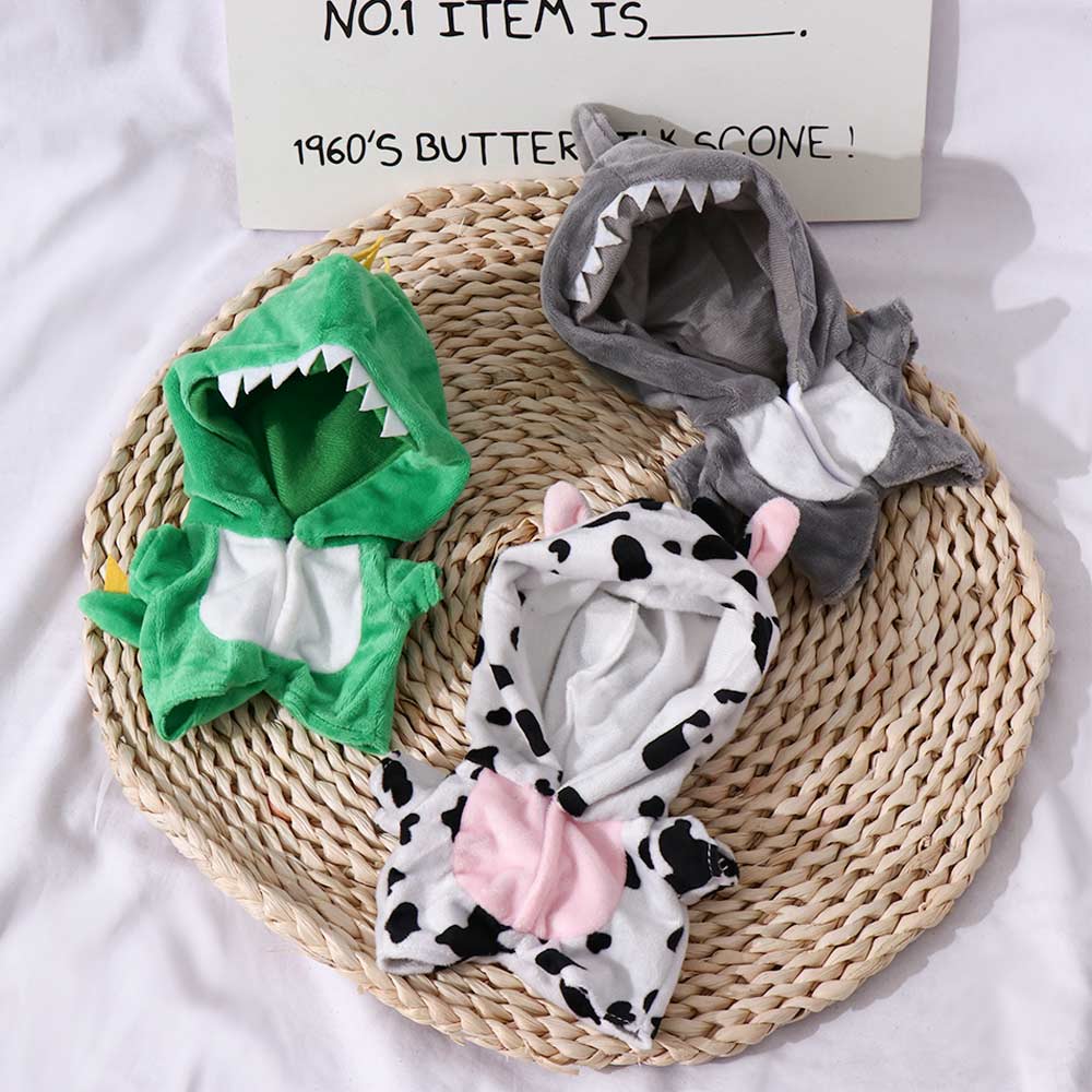 Jumpsuit Canvas Shoes Cartoon Animal Doll Clothes Idol Doll Clothes Doll Clothes Plush Doll Clothes