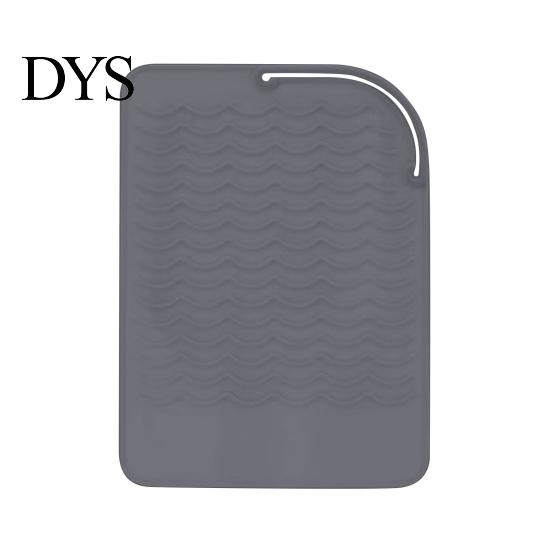 Curling Iron Silicone Mat Heat Resistant Anti-slip Rectangle Portable Flat Hair Pad Straightener Styling Hot Tools Travel Protector Cover