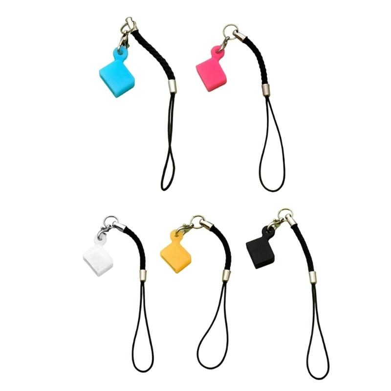 General Silicone Protections Sleeve for USB Drives with Hanging Rope Water & Dusts Resistant Flexible USB Stick Case