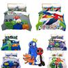 Adorable Rainbow Friends Duvet Cover Set Add Some Charm To Your Room
