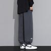 Dingfengbaoluo Men's American Style Casual Jogger Pants Spring Loose Retro Plus Size Sports Trendy Versatile Long Pants