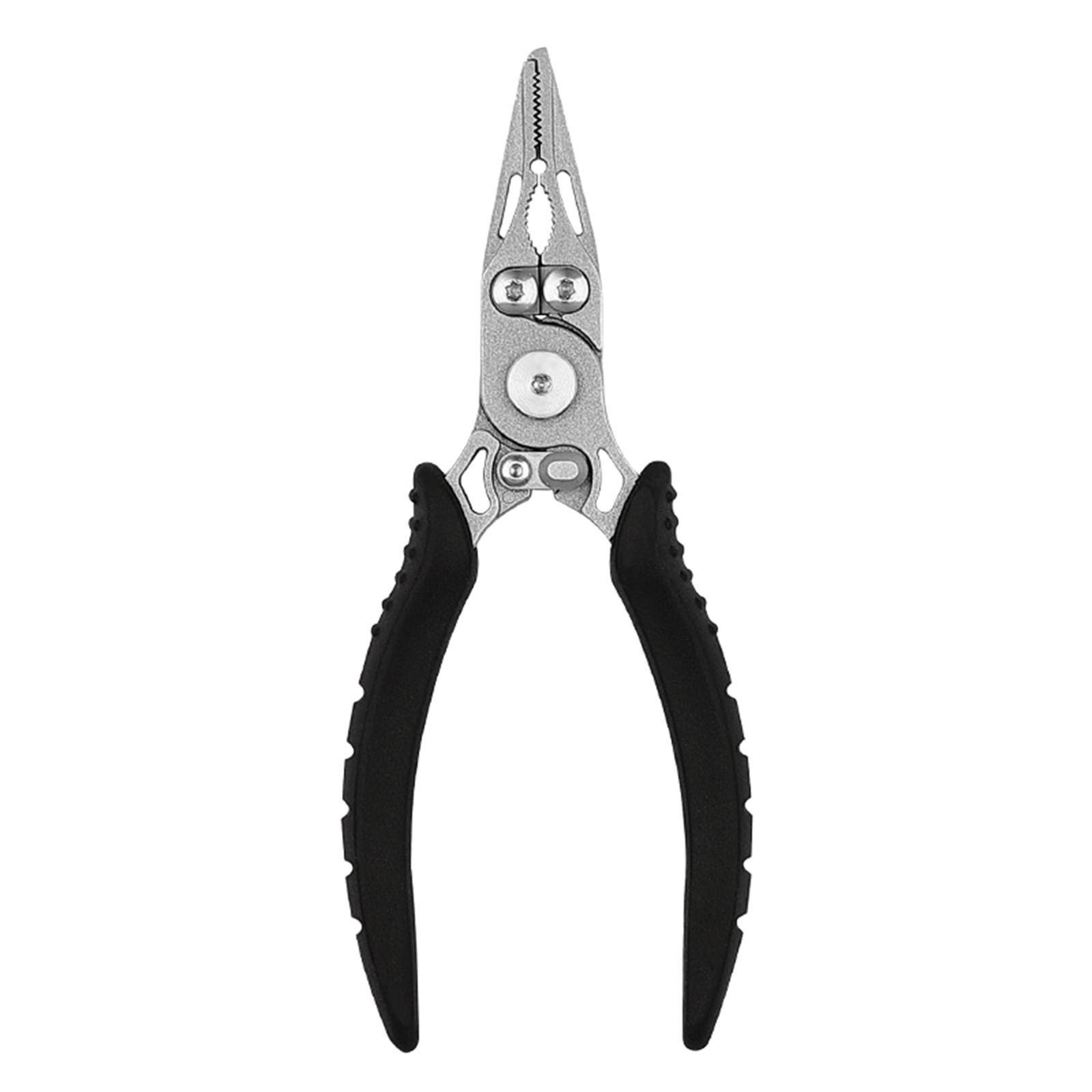 

Мини-кусачки для лески, плоскогубцы, нержавеющий сталь, экстрактор крючков, рыболовные ножницы, портативные плоскогубцы для разжимания, рыболовные инструменты