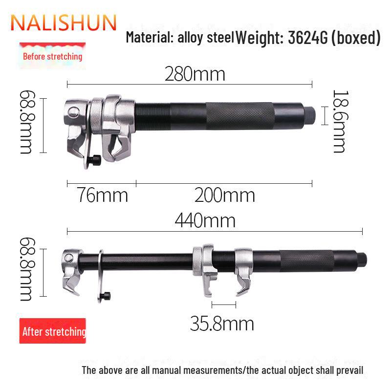 

Инструмент для разборки автомобильных пружин и амортизаторов