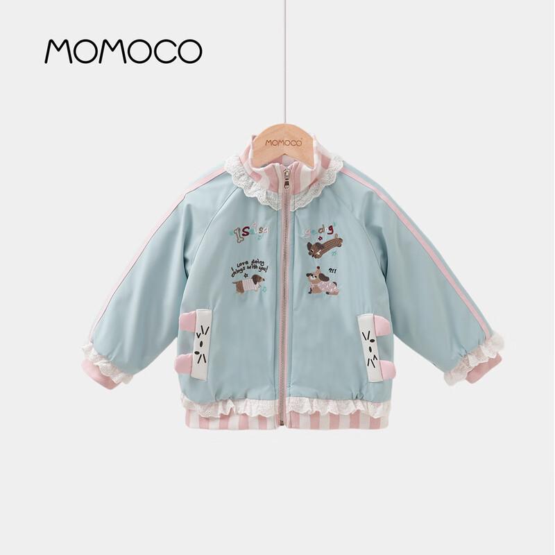 MOMOCO Girls  Winter Padded Hooded Cartoon Jacket 105