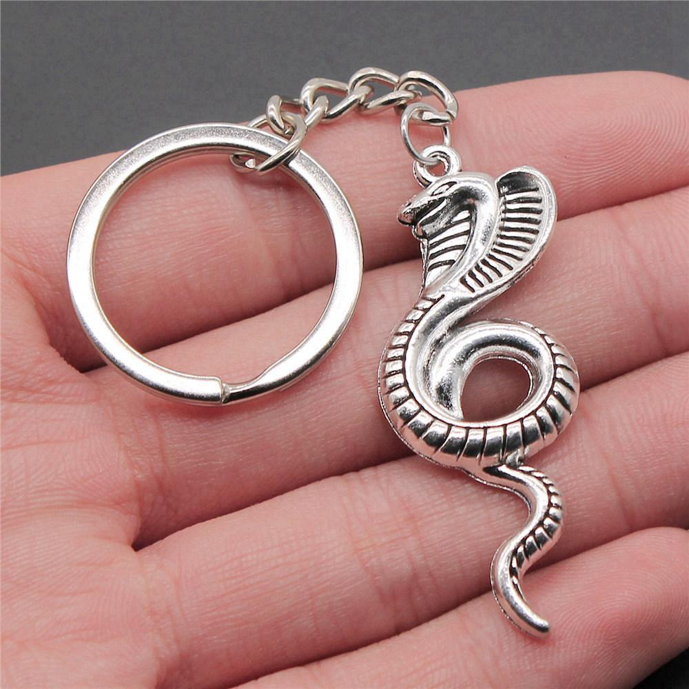 Anime Dragon Snake Oriental Keychain for Office Workers Fashion Casual Gift for Kids Retro School Charm