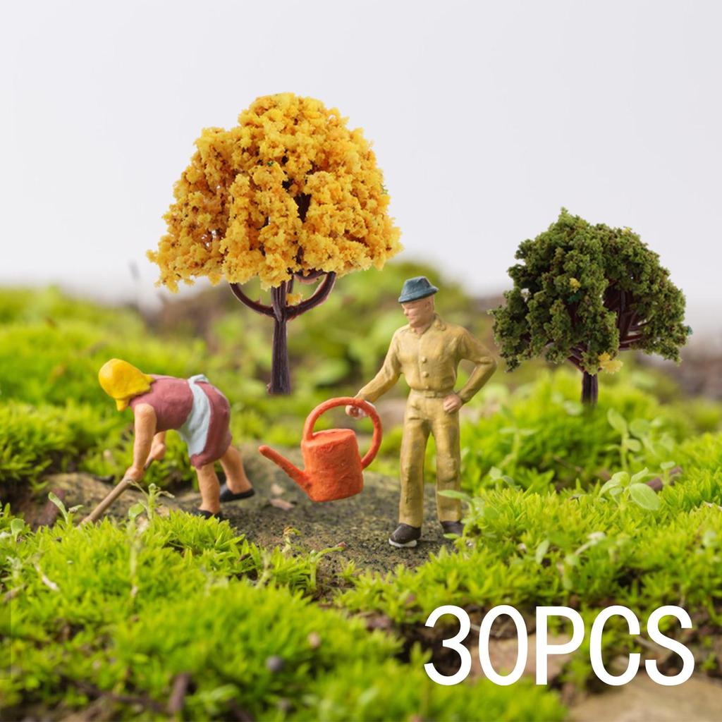 Model Trees Miniature Trees Realistic Desktop Ornament Fairy Garden Decor Movie